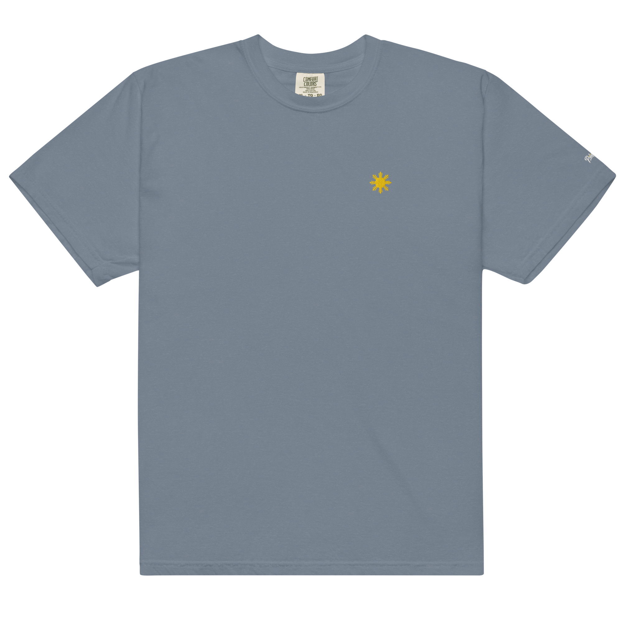 SUN + SCRIPT TEE - Black
