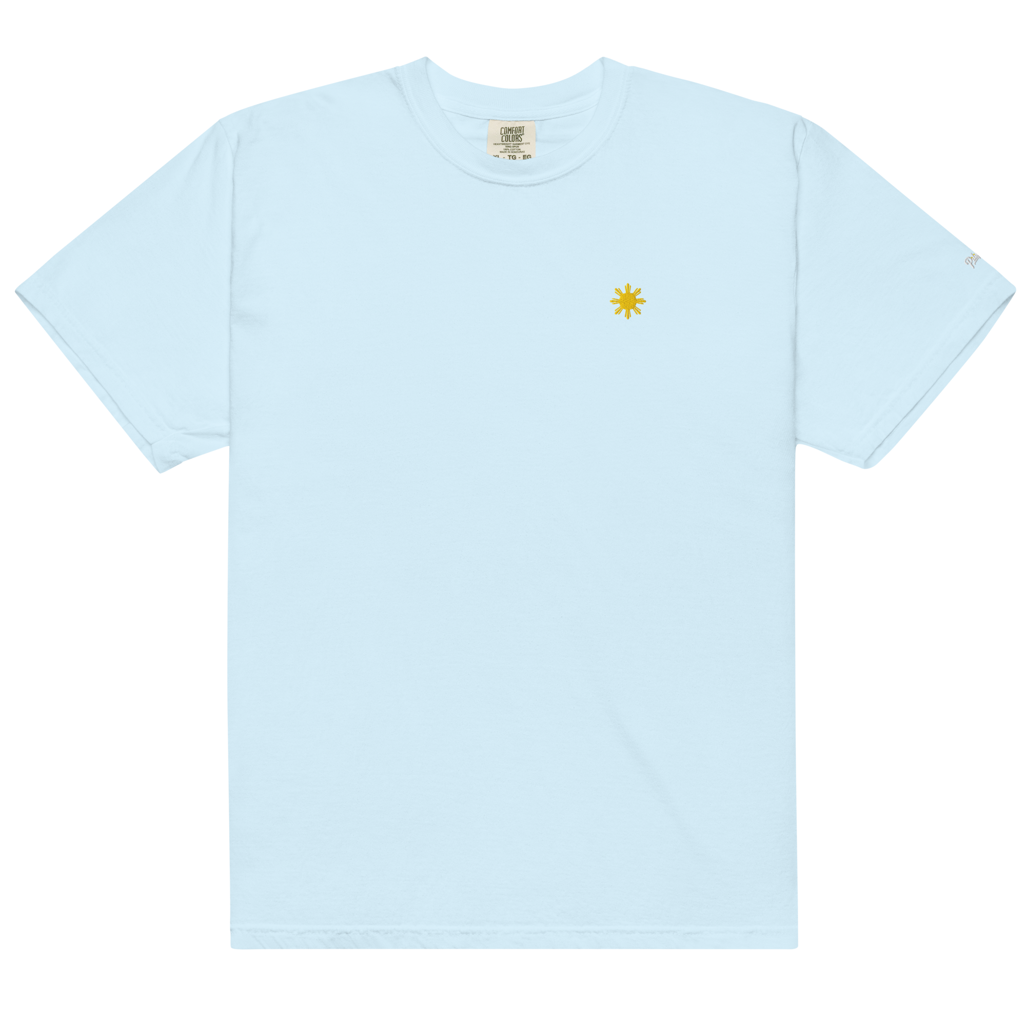 SUN + SCRIPT TEE - Sage