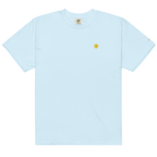 SUN + SCRIPT TEE - Blue Jean