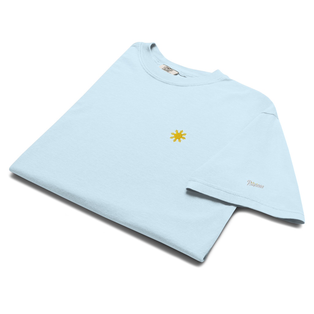 SUN + SCRIPT TEE - Black