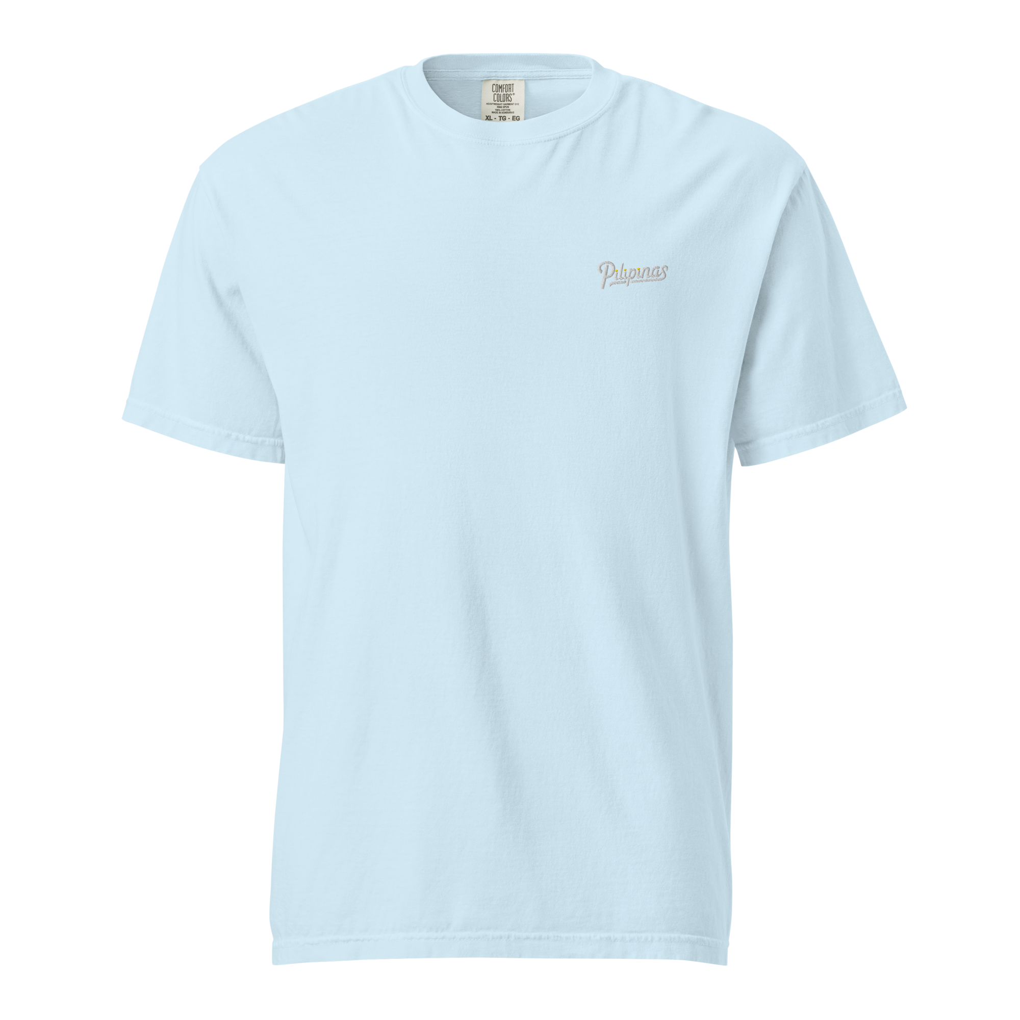 PILIPINAS SCRIPT TEE - Chambray
