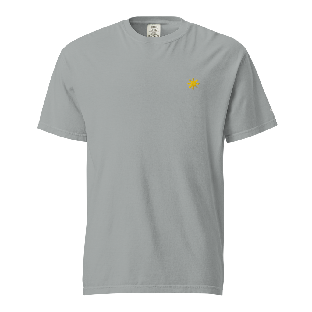 SUN + SCRIPT TEE - Pepper
