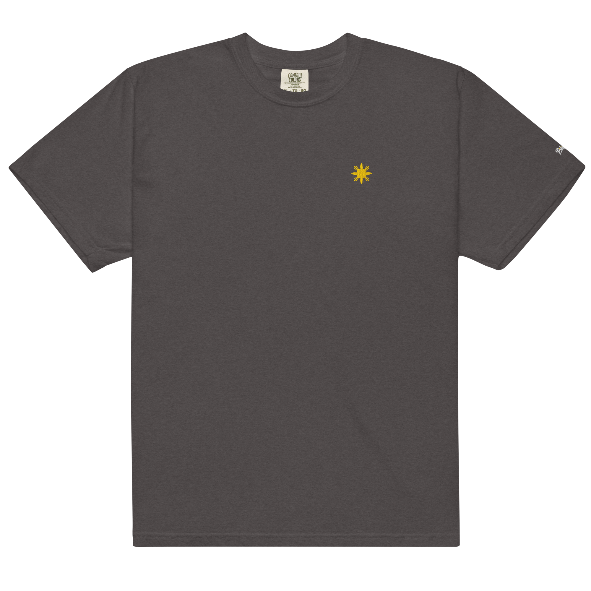 SUN + SCRIPT TEE - White