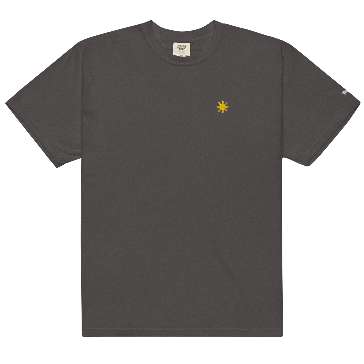 SUN + SCRIPT TEE - Black