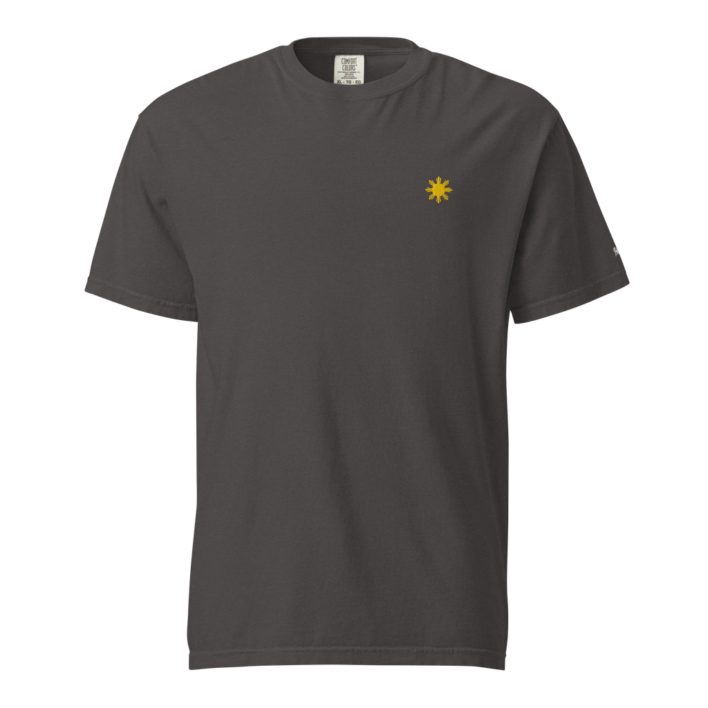SUN + SCRIPT TEE - Pepper