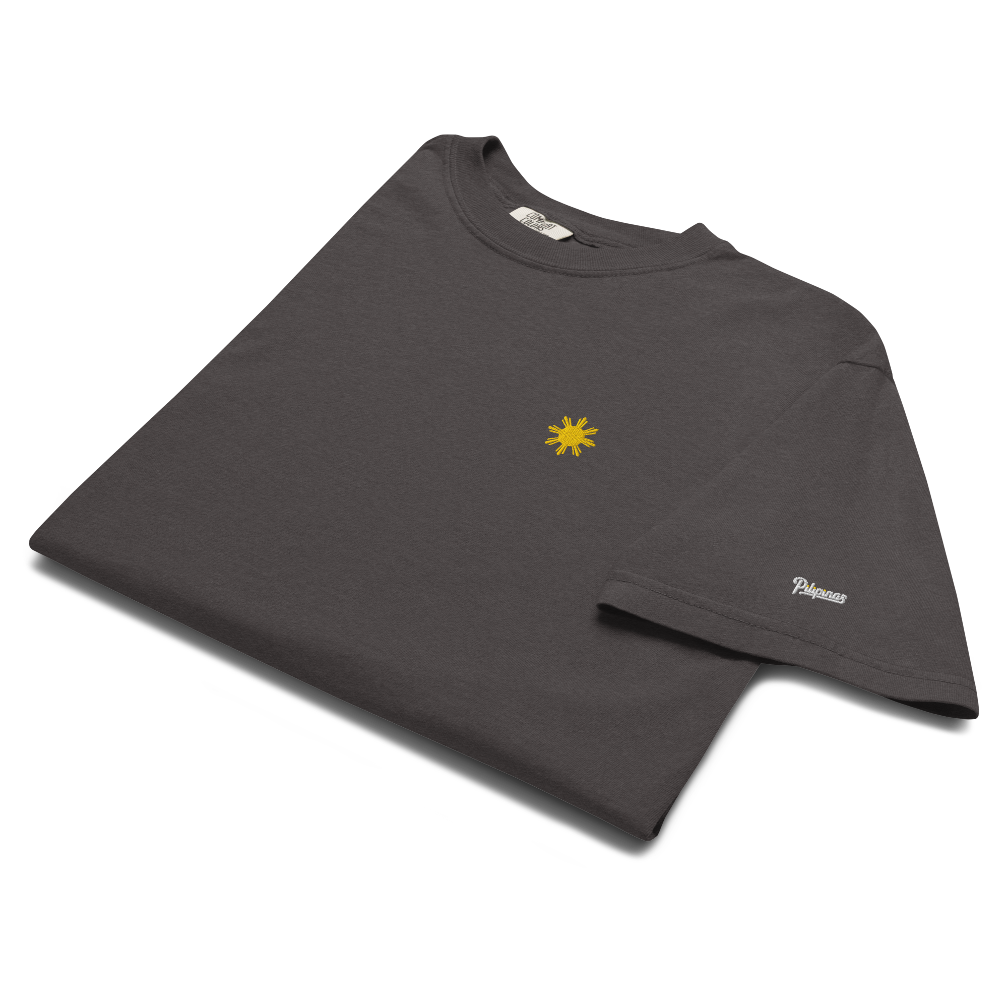 SUN + SCRIPT TEE - Sage
