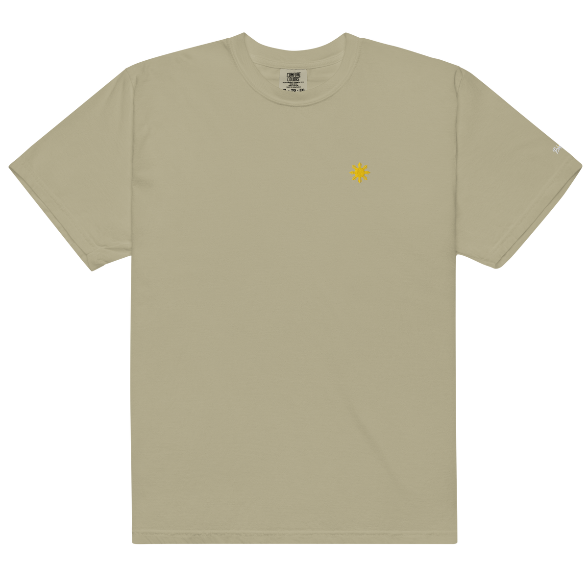 SUN + SCRIPT TEE - Black