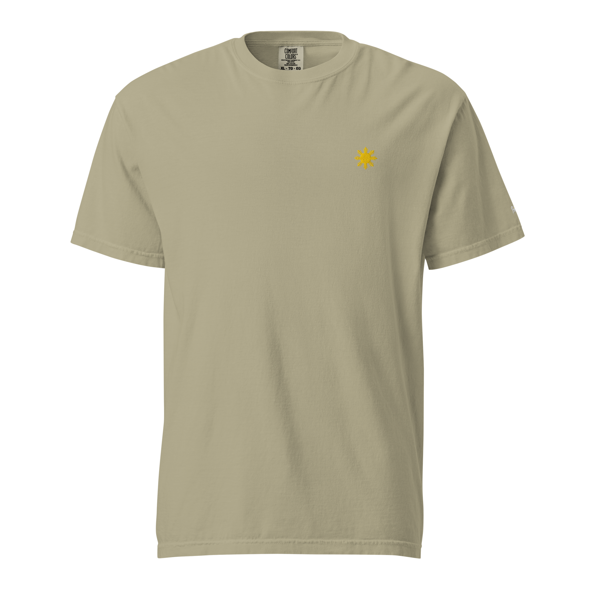 SUN + SCRIPT TEE - Black