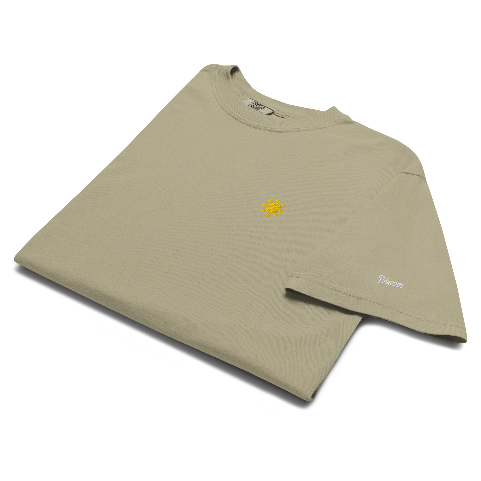 SUN + SCRIPT TEE - Black