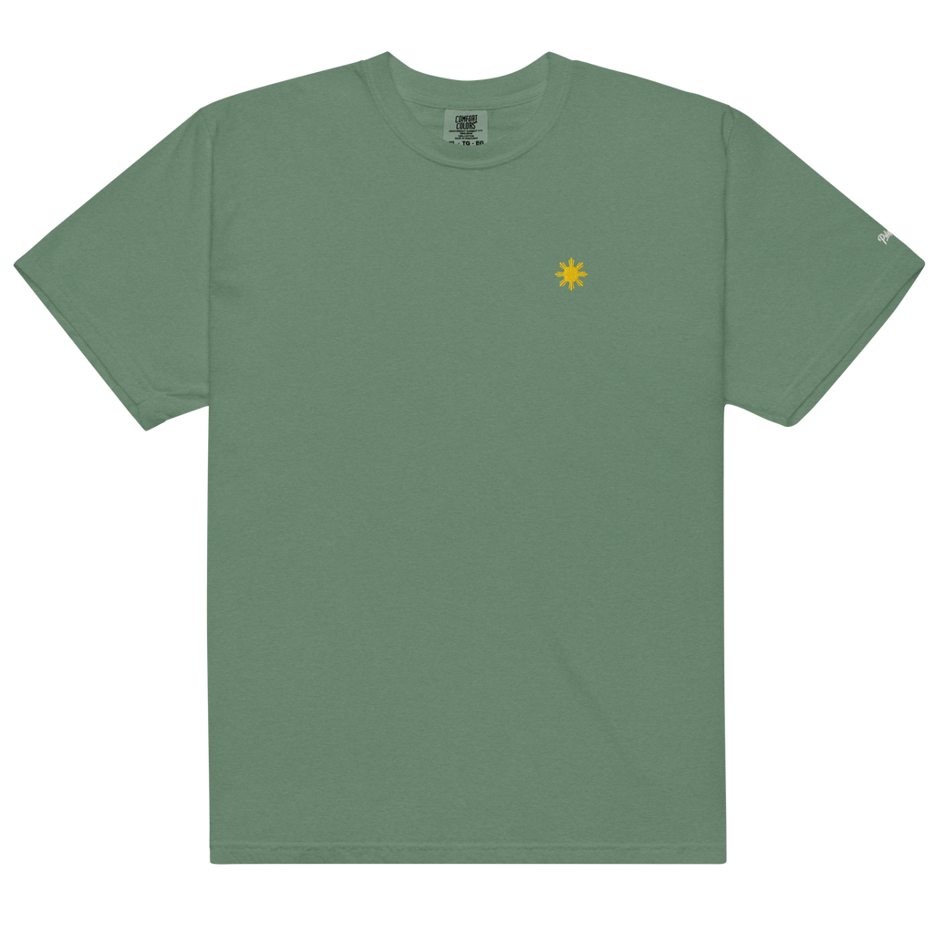 SUN + SCRIPT TEE - Black