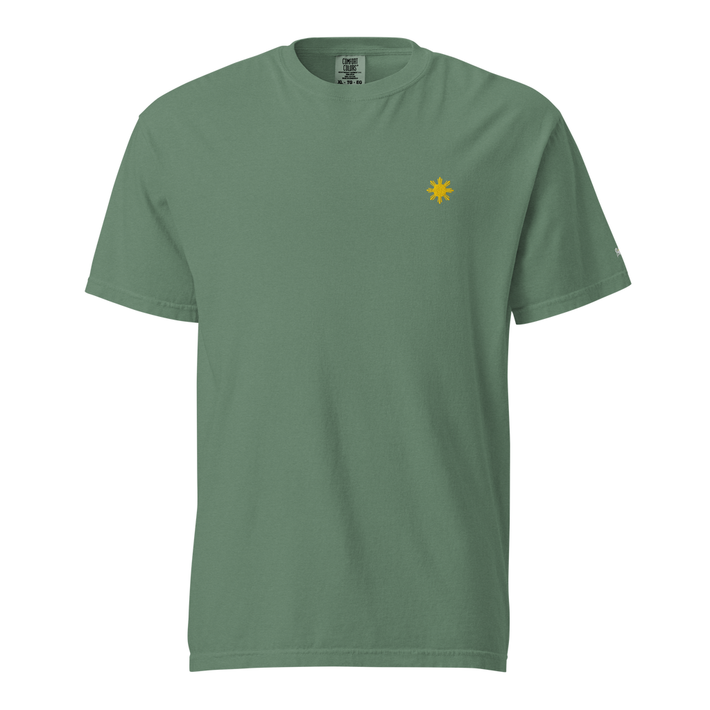 SUN + SCRIPT TEE - Black