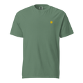 SUN + SCRIPT TEE - Light Green