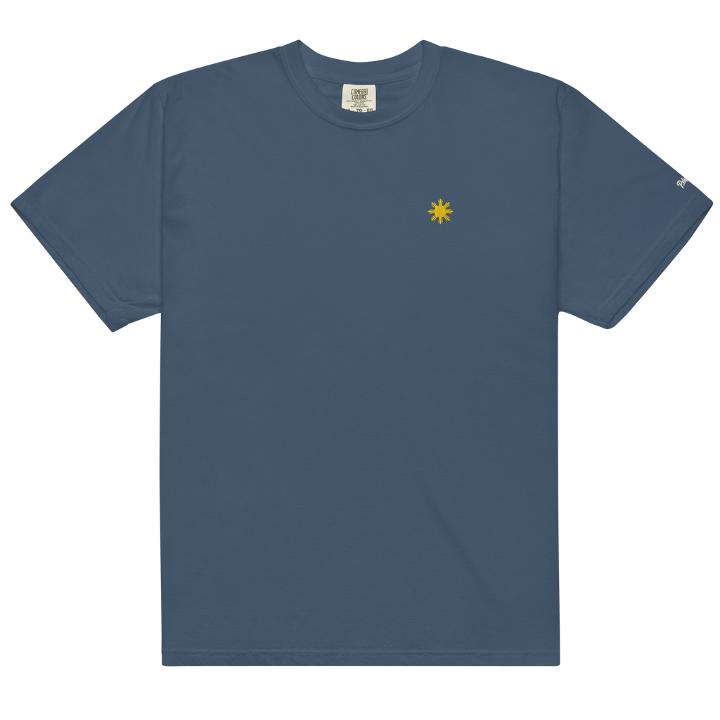 SUN + SCRIPT TEE - Black
