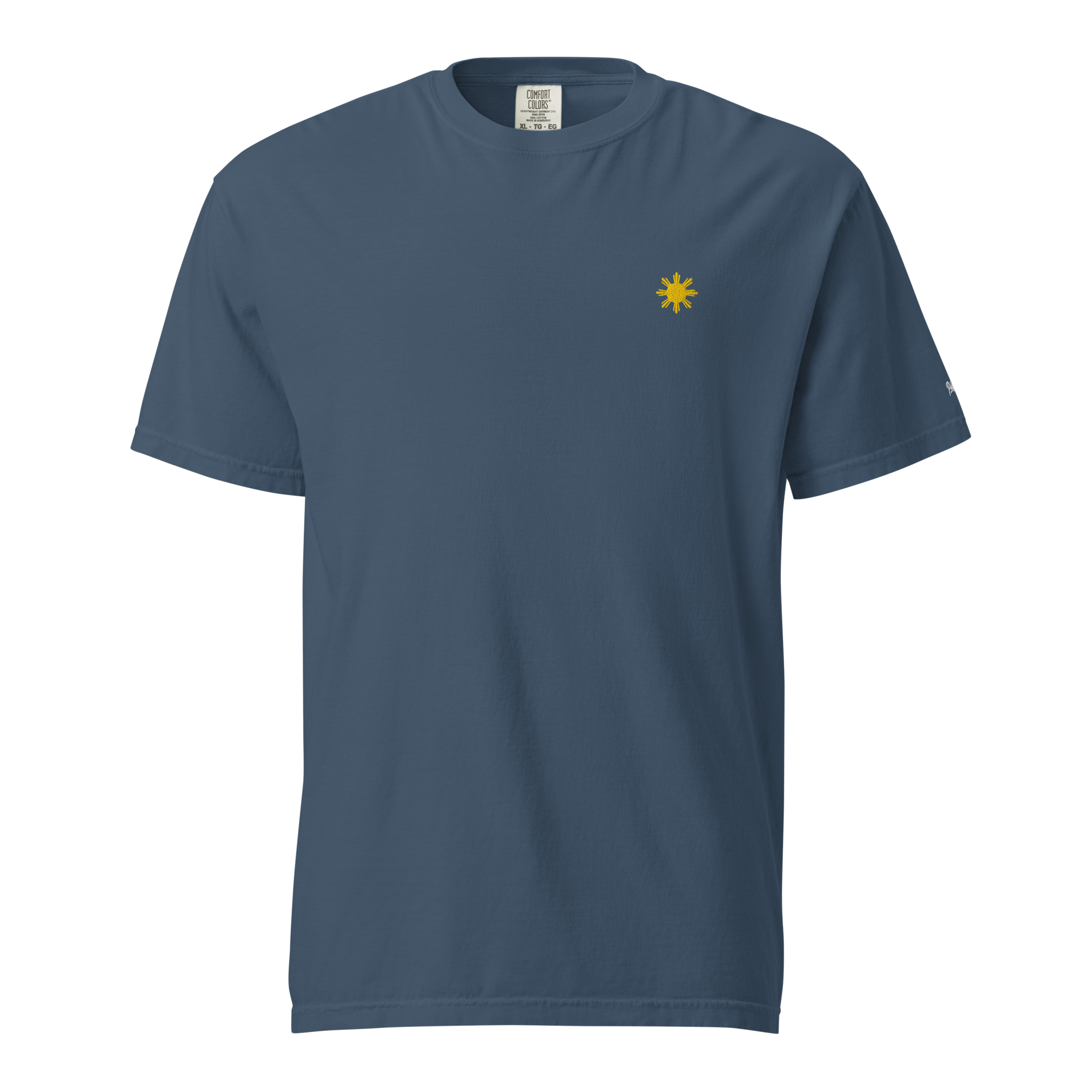 SUN + SCRIPT TEE - Black