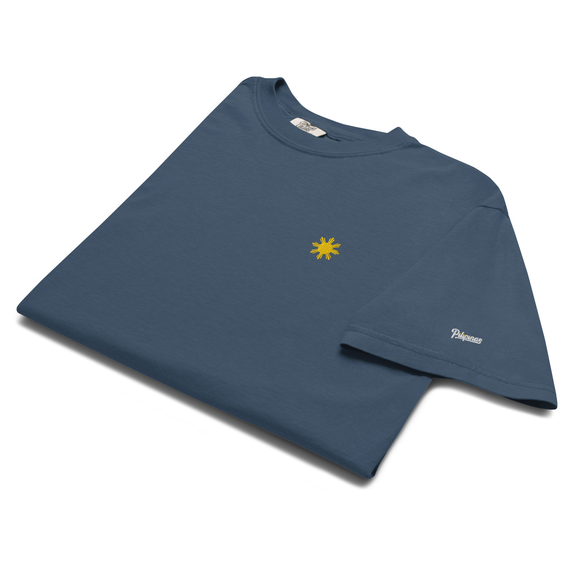 SUN + SCRIPT TEE - Red