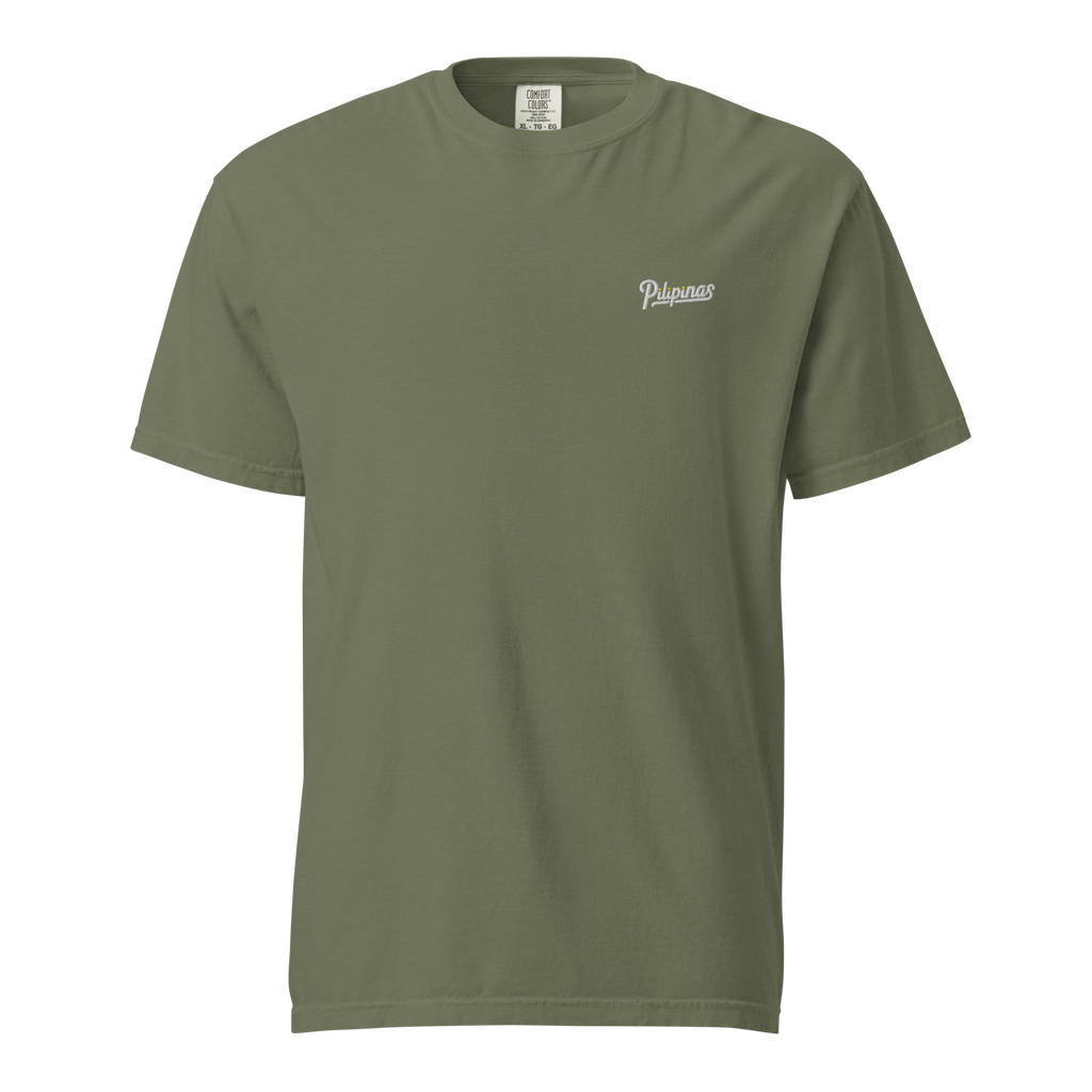 PILIPINAS SCRIPT TEE - Chambray