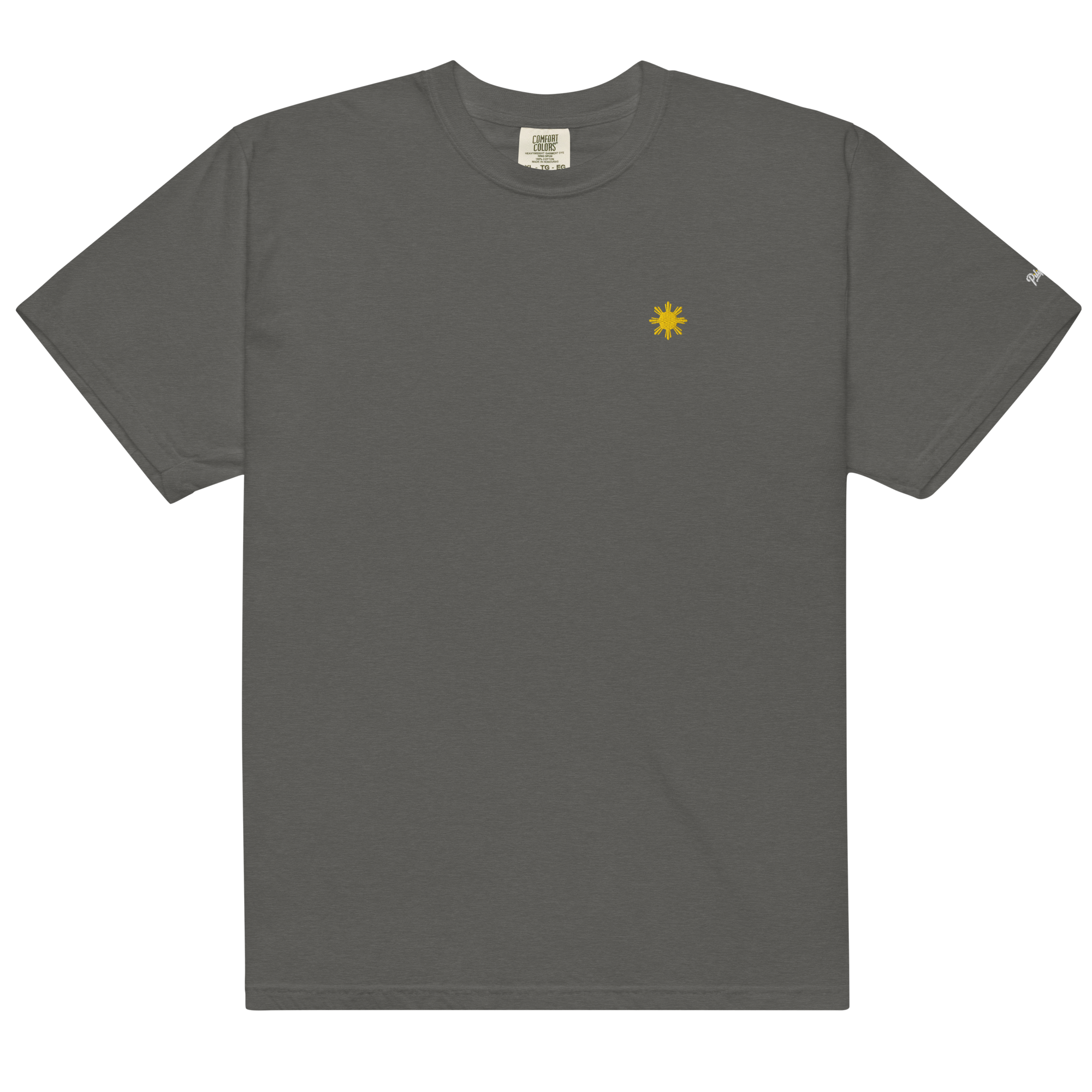 SUN + SCRIPT TEE - White
