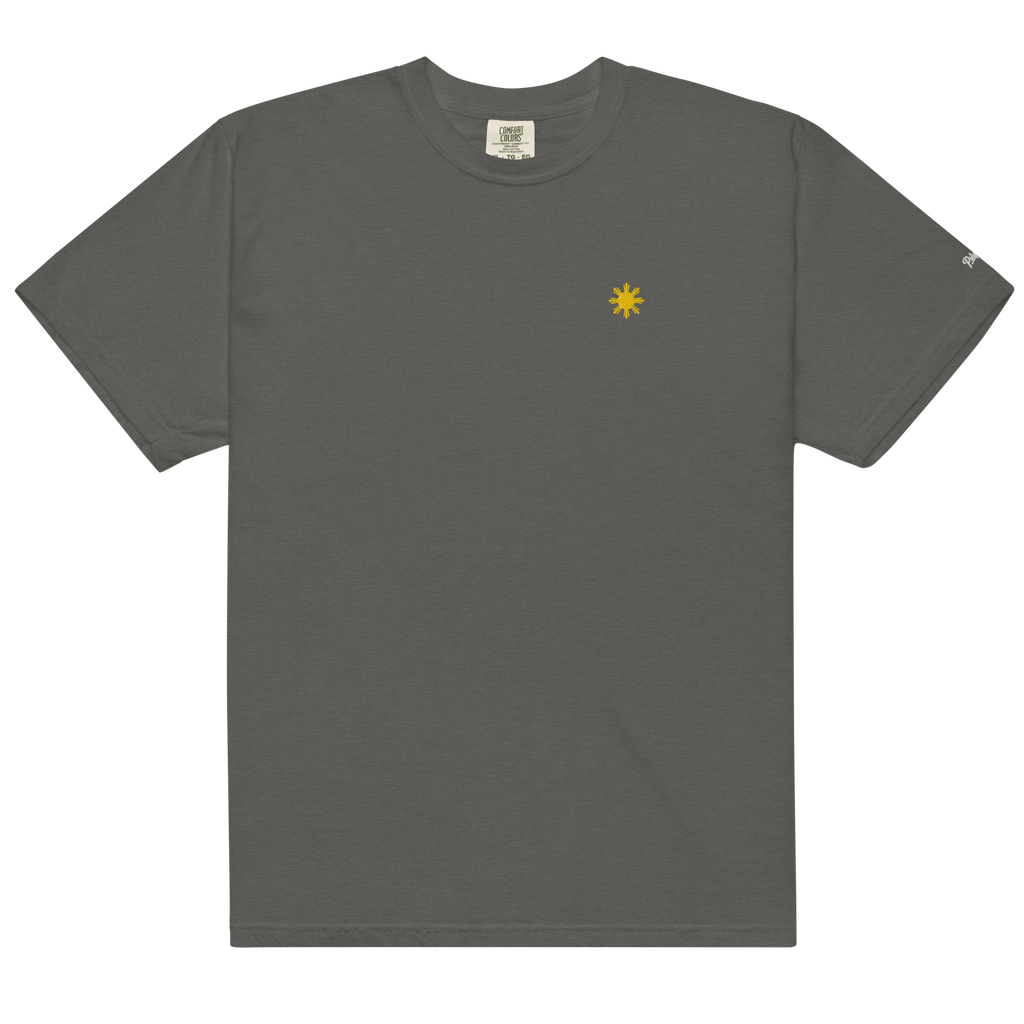 SUN + SCRIPT TEE - Black
