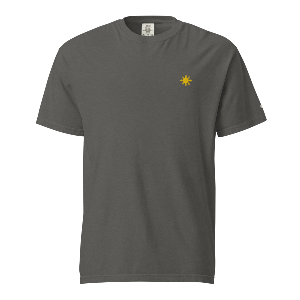 SUN + SCRIPT TEE - Black