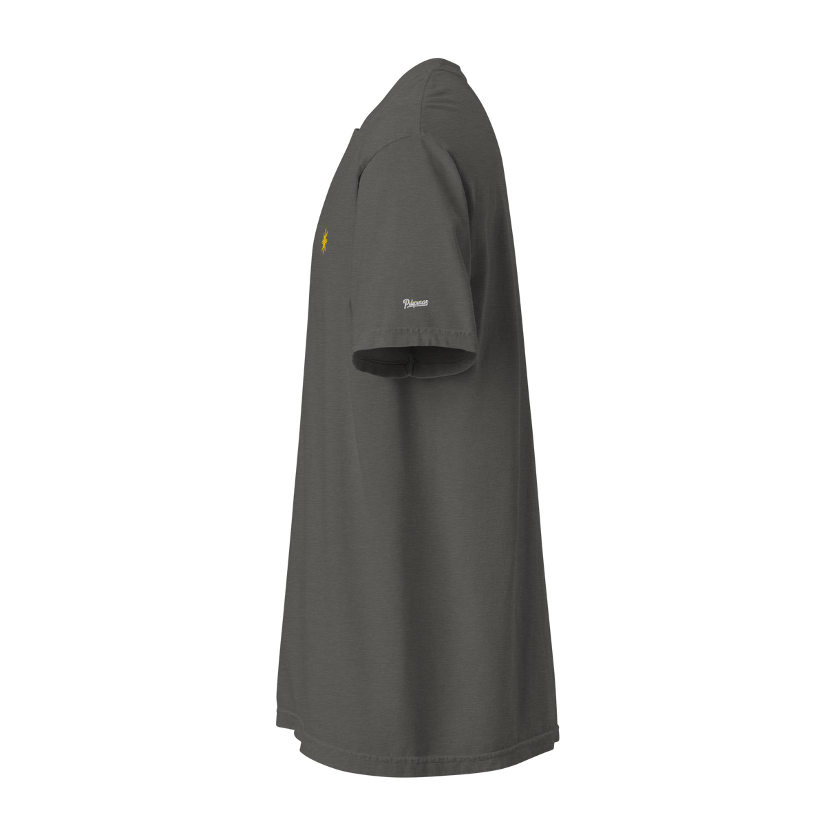 SUN + SCRIPT TEE - Granite