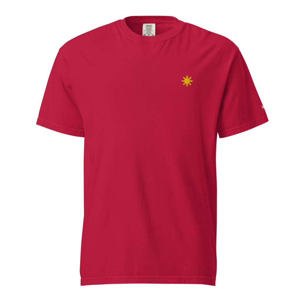 SUN + SCRIPT TEE - Black