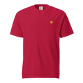 SUN + SCRIPT TEE - Red