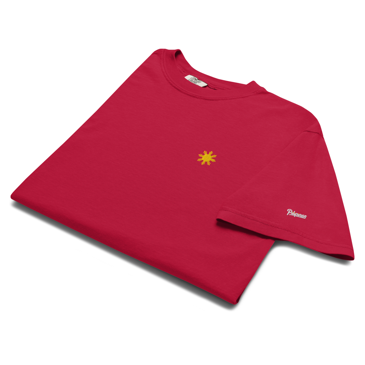 SUN + SCRIPT TEE - Black