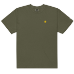 SUN + SCRIPT TEE - Khaki