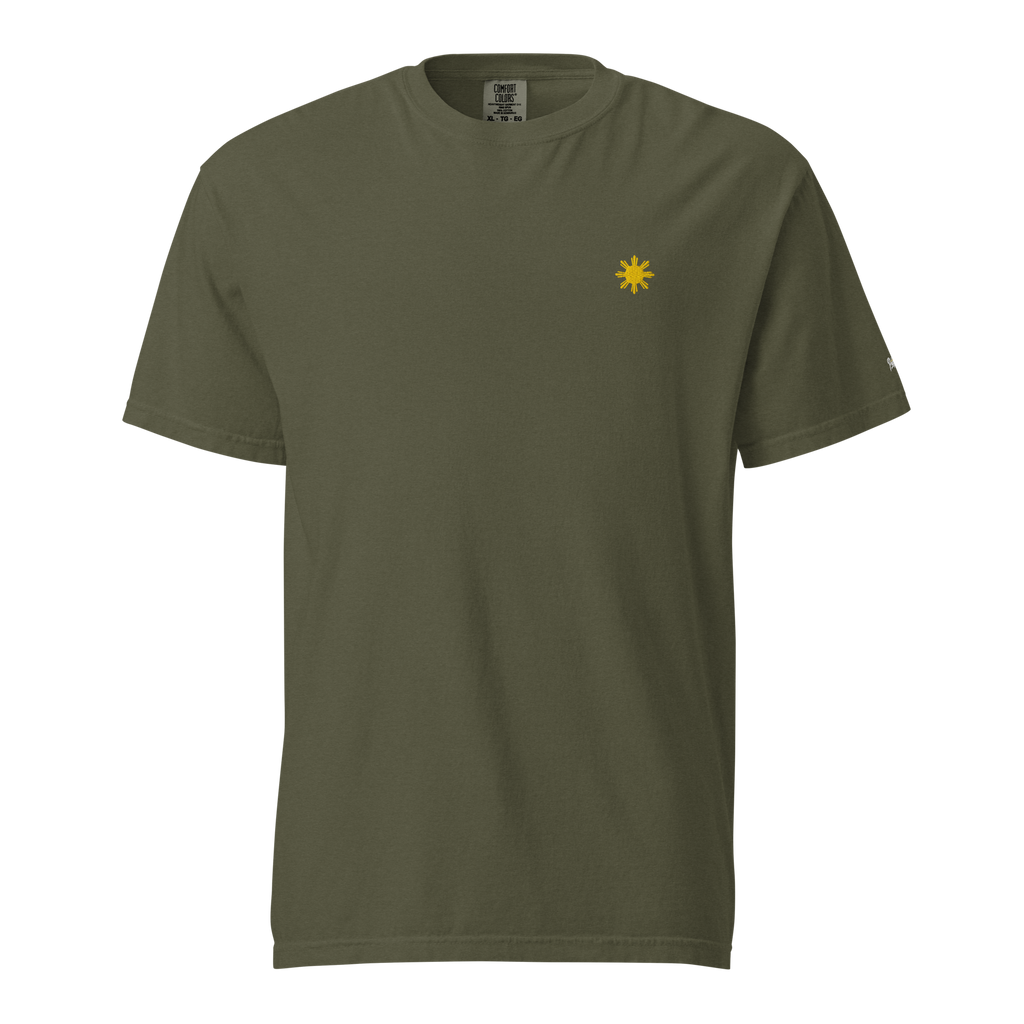 SUN + SCRIPT TEE - Black