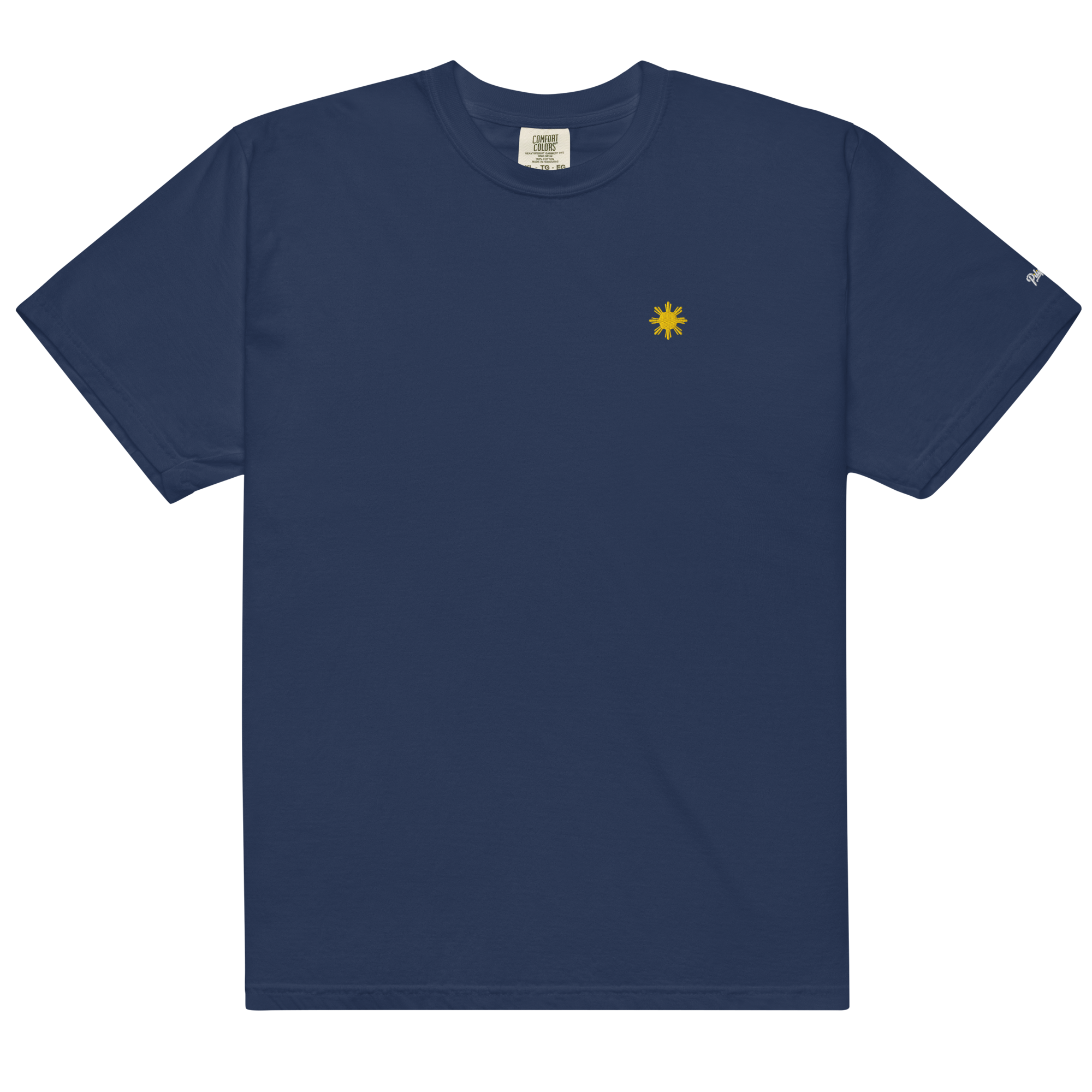 SUN + SCRIPT TEE - Light Green