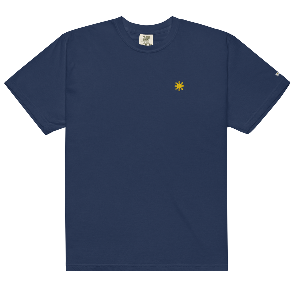 SUN + SCRIPT TEE - Black