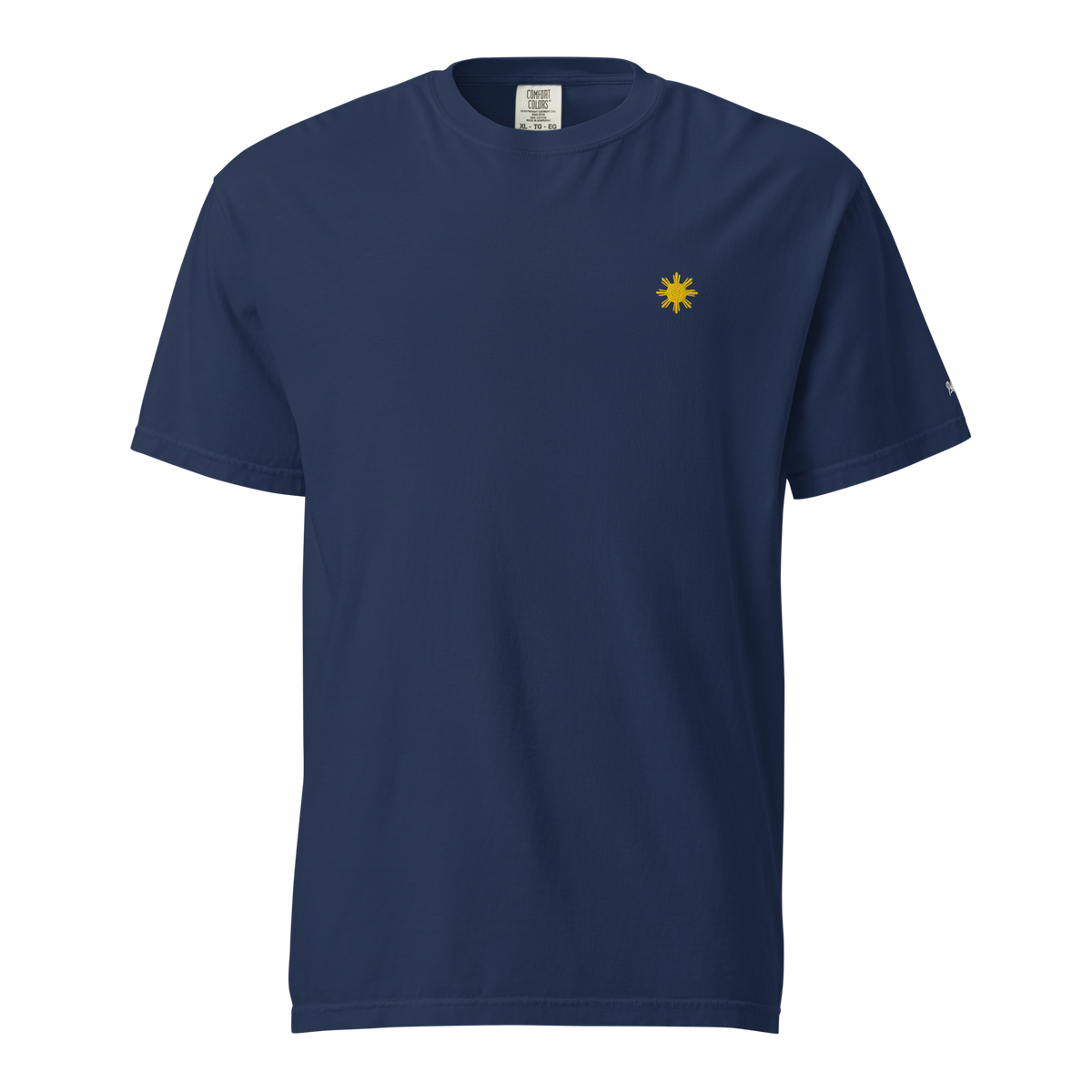 SUN + SCRIPT TEE - Black
