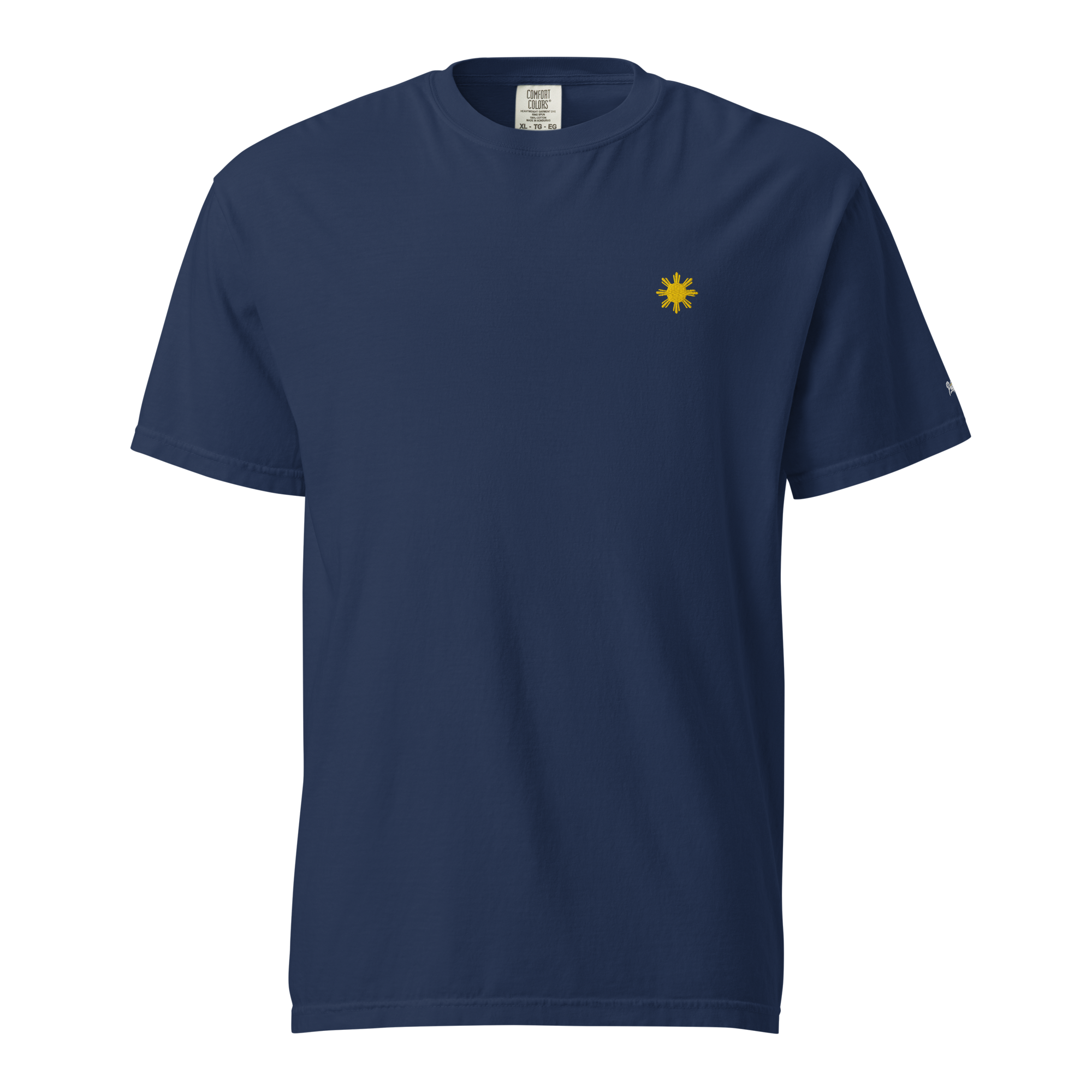 SUN + SCRIPT TEE - Granite