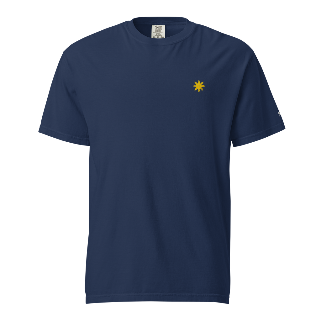 SUN + SCRIPT TEE - Light Green