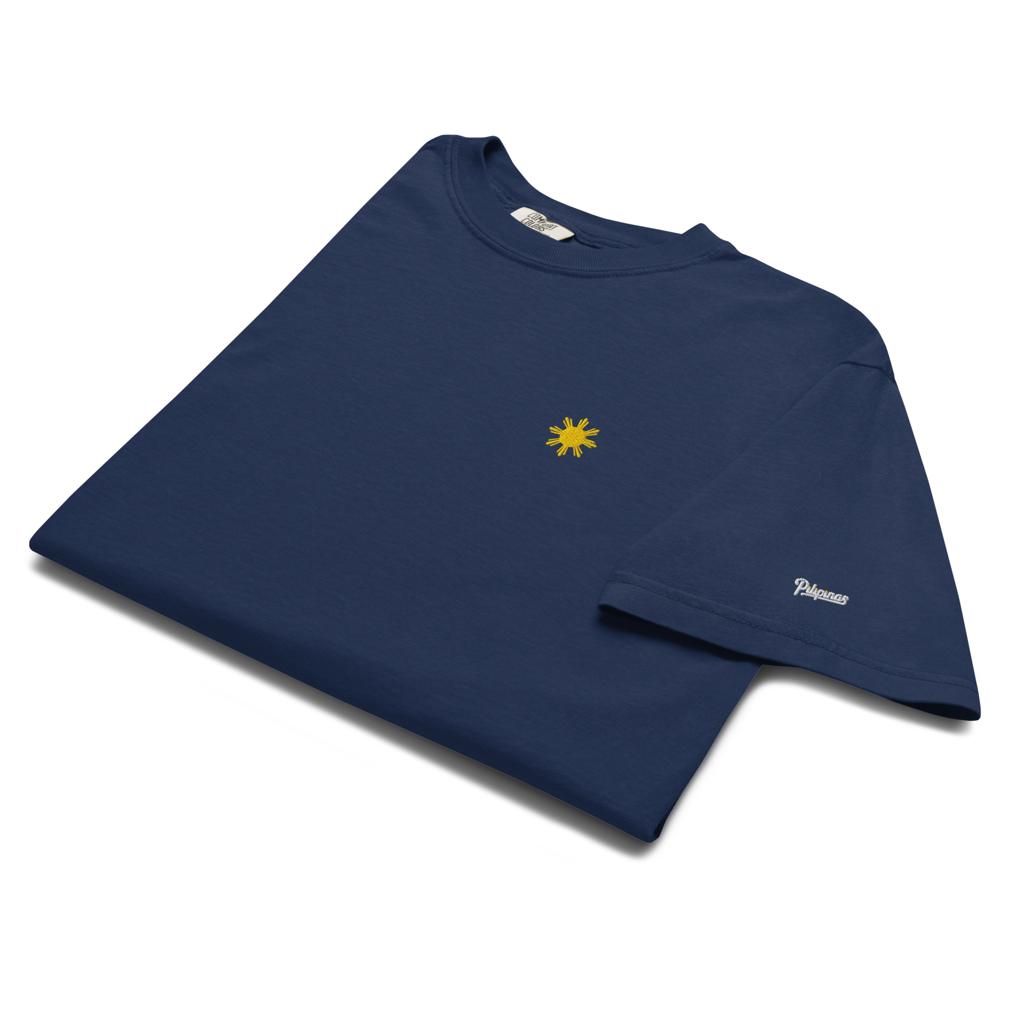 SUN + SCRIPT TEE - Black