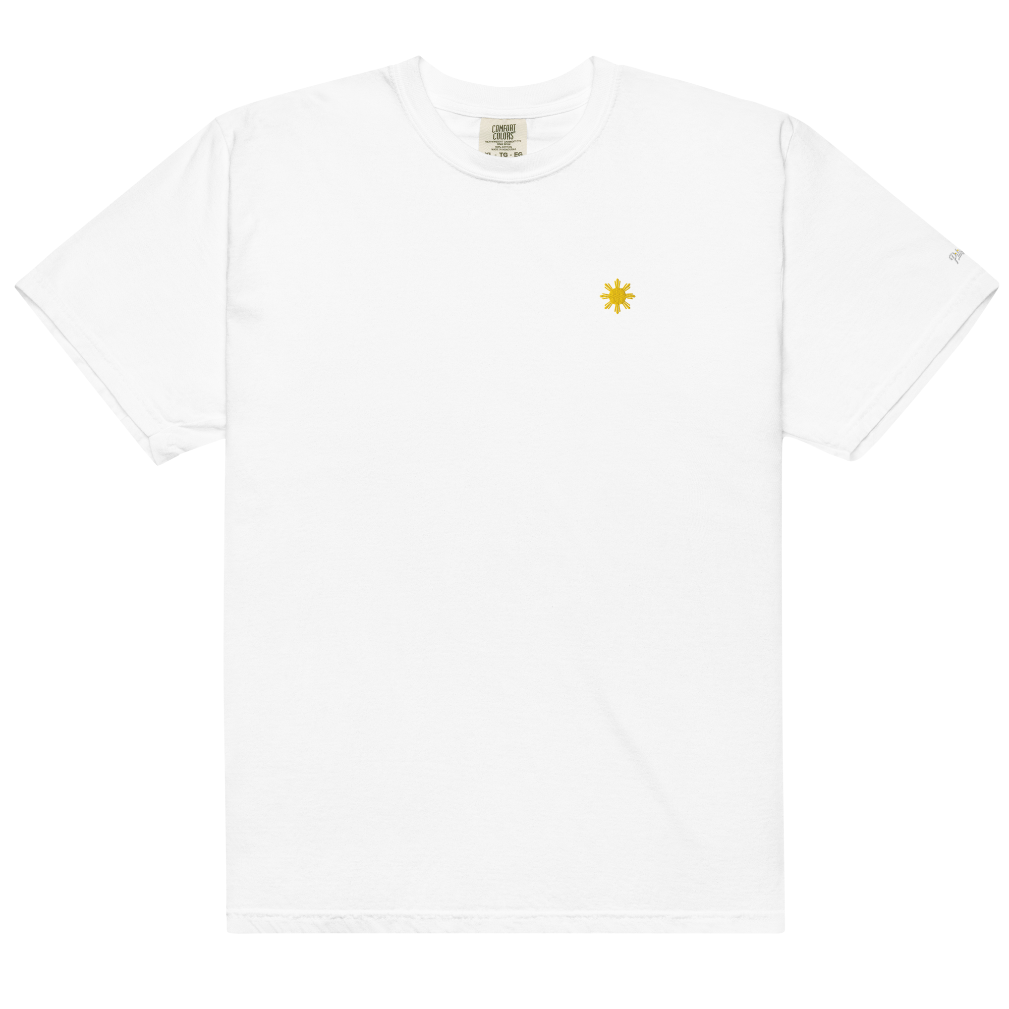 SUN + SCRIPT TEE - Red