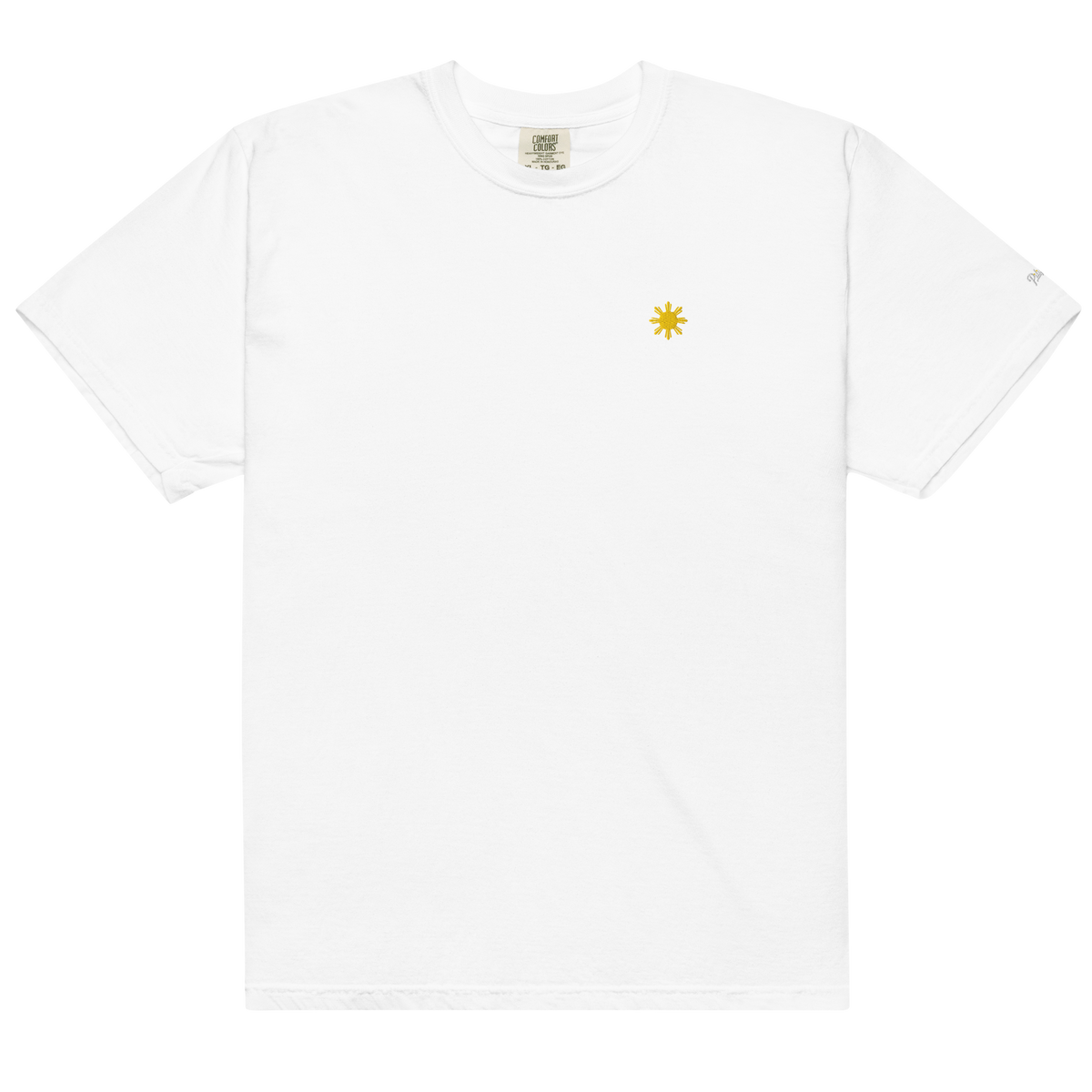 SUN + SCRIPT TEE - Black