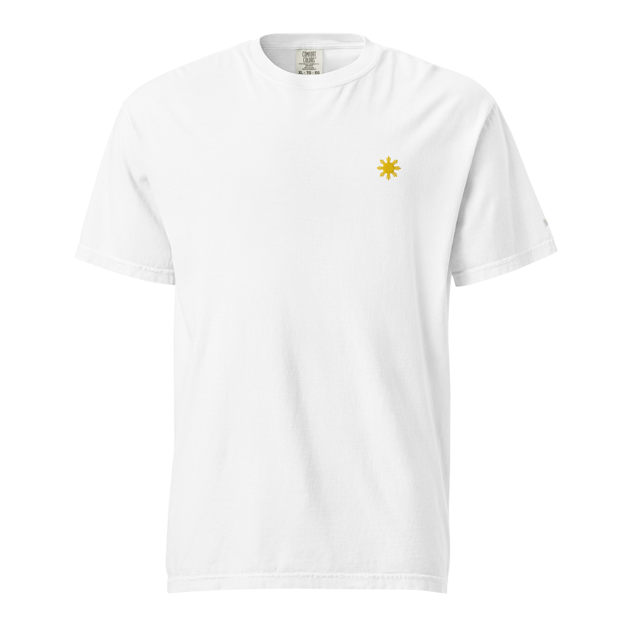 SUN + SCRIPT TEE - Pepper