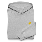 SUN + SCRIPT + JEEPNEY - oversized hoodie - Clay Brown