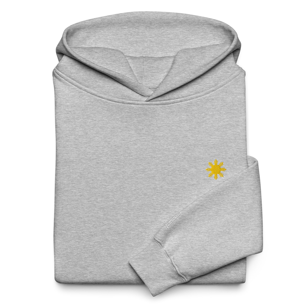 SUN + SCRIPT + JEEPNEY - oversized hoodie - Cobalt Blue
