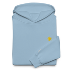 SUN + SCRIPT + JEEPNEY - oversized hoodie - Cobalt Blue