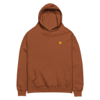 SUN + SCRIPT + JEEPNEY - oversized hoodie - Cobalt Blue