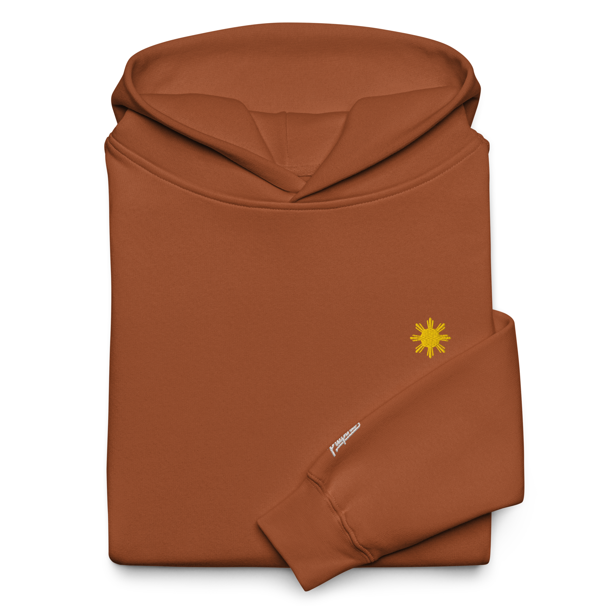 SUN + SCRIPT + JEEPNEY - oversized hoodie - Sand