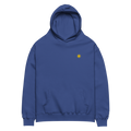 SUN + SCRIPT + JEEPNEY - oversized hoodie - Cobalt Blue