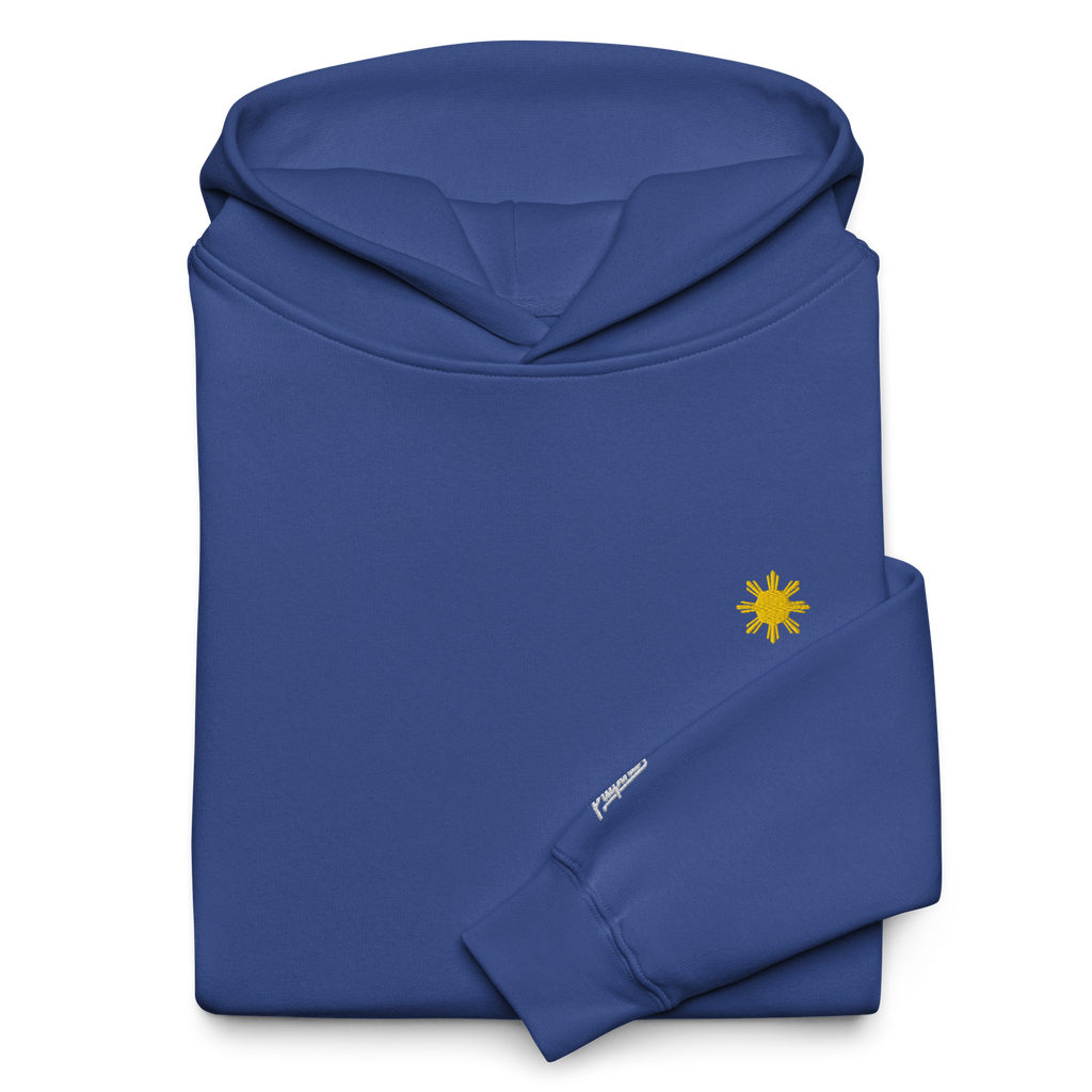 SUN + SCRIPT + JEEPNEY - oversized hoodie - Black