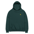 SUN + SCRIPT + JEEPNEY - oversized hoodie - Cobalt Blue