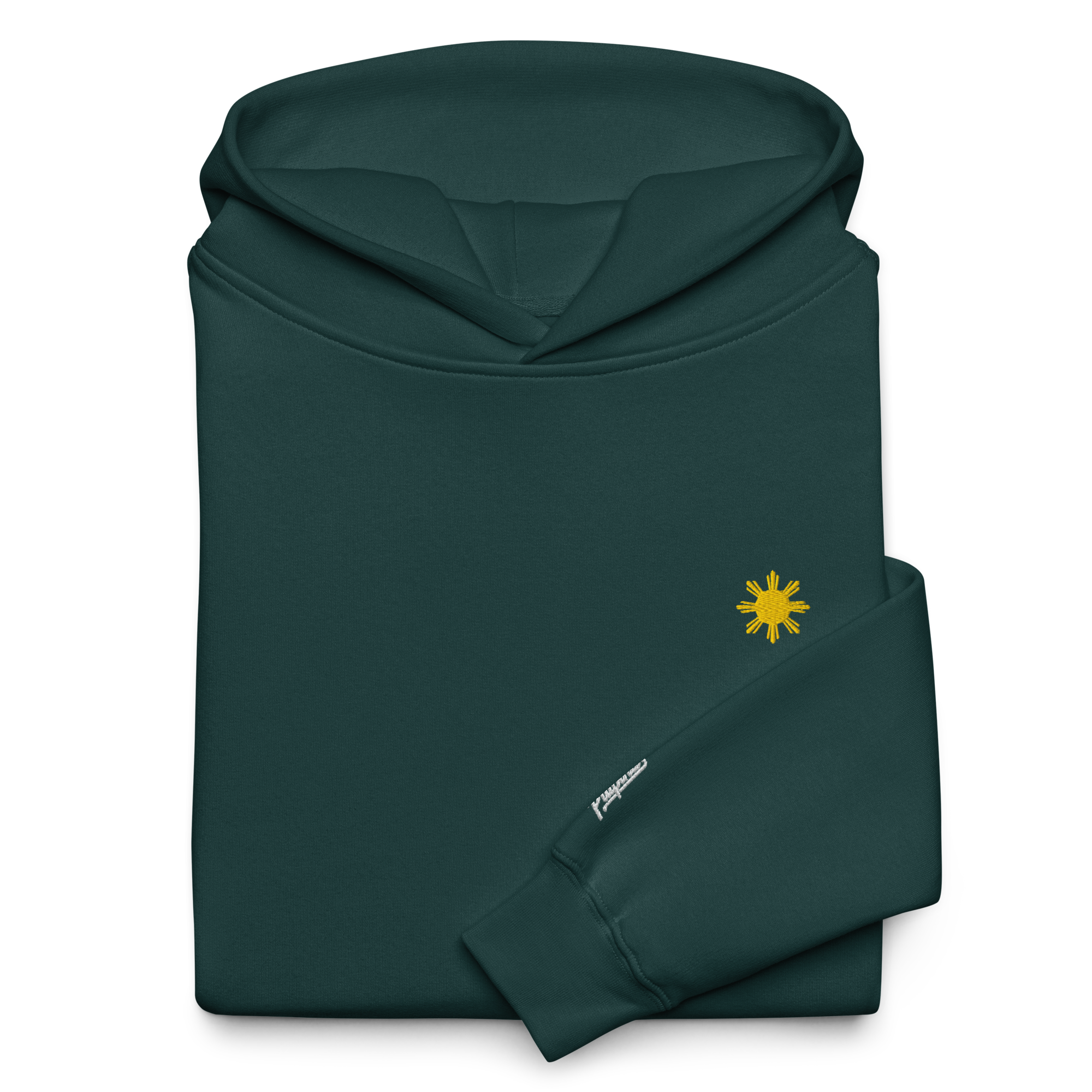 SUN + SCRIPT + JEEPNEY - oversized hoodie - Black