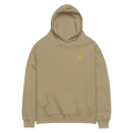 SUN + SCRIPT + JEEPNEY - oversized hoodie - Sand